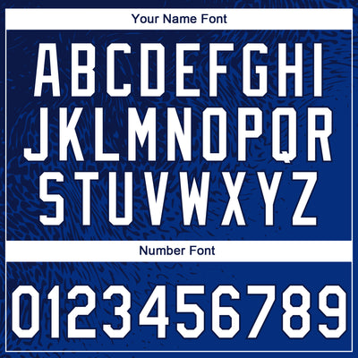 Custom Stitched Royal White-Navy 3D Pattern Design Abstract Shape Sports Pullover Sweatshirt Hoodie