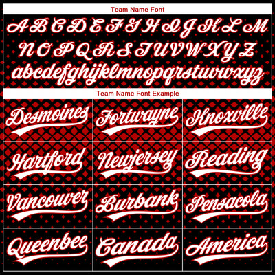 Custom Stitched Black White-Red 3D Pattern Design Geometrico Graph Sports Pullover Sweatshirt Hoodie