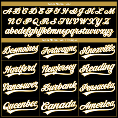 Custom Stitched Black White-Old Gold 3D Pattern Design Geometrico Graph Sports Pullover Sweatshirt Hoodie