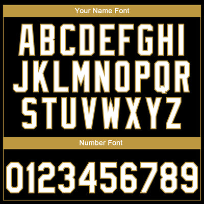 Custom Stitched Black White-Old Gold 3D Pattern Design Geometrico Graph Sports Pullover Sweatshirt Hoodie