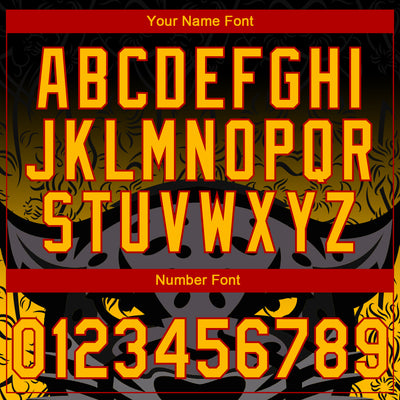 Custom Stitched Black Gold-Red 3D Pattern Design Leopardo Sports Pullover Sweatshirt Hoodie