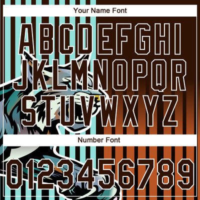 Custom Stitched Ice Blue Brown White-Texas Orange 3D Pattern Design Leopardo Sports Pullover Sweatshirt Hoodie