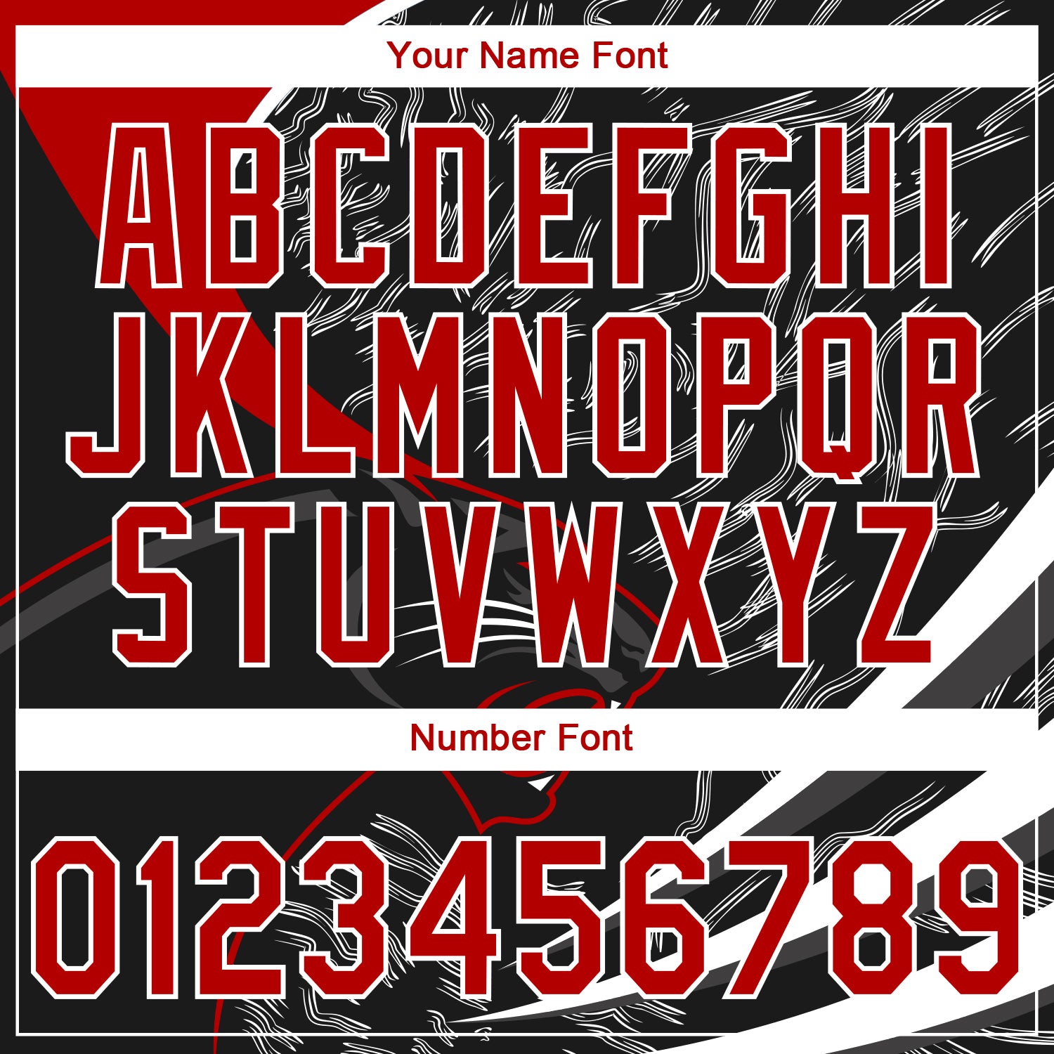 Custom Stitched Black Red-White 3D Pattern Design Leopardo Sports Pullover Sweatshirt Hoodie