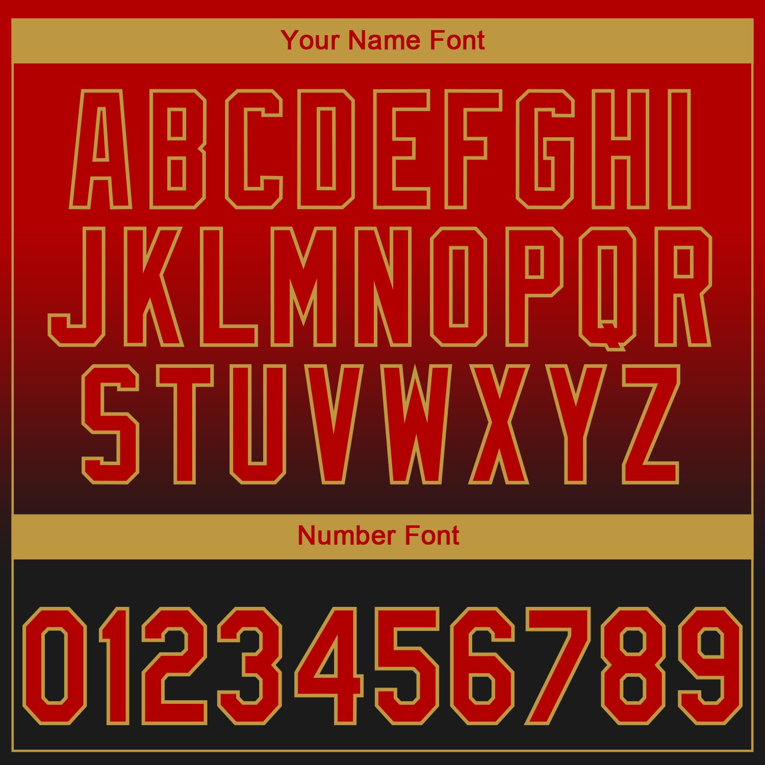 Custom Stitched Black Red-Old Gold 3D Pattern Design Leopardo Sports Pullover Sweatshirt Hoodie