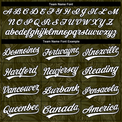 Custom Stitched Olive White-Black 3D Pattern Design Leopardo Sports Pullover Sweatshirt Hoodie