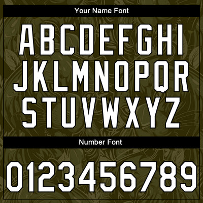 Custom Stitched Olive White-Black 3D Pattern Design Leopardo Sports Pullover Sweatshirt Hoodie