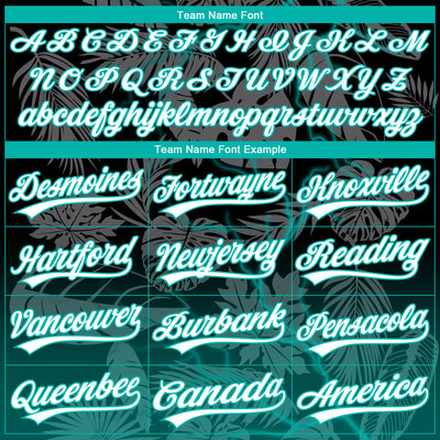 Custom Stitched Black White-Teal 3D Pattern Design Leopardo Sports Pullover Sweatshirt Hoodie