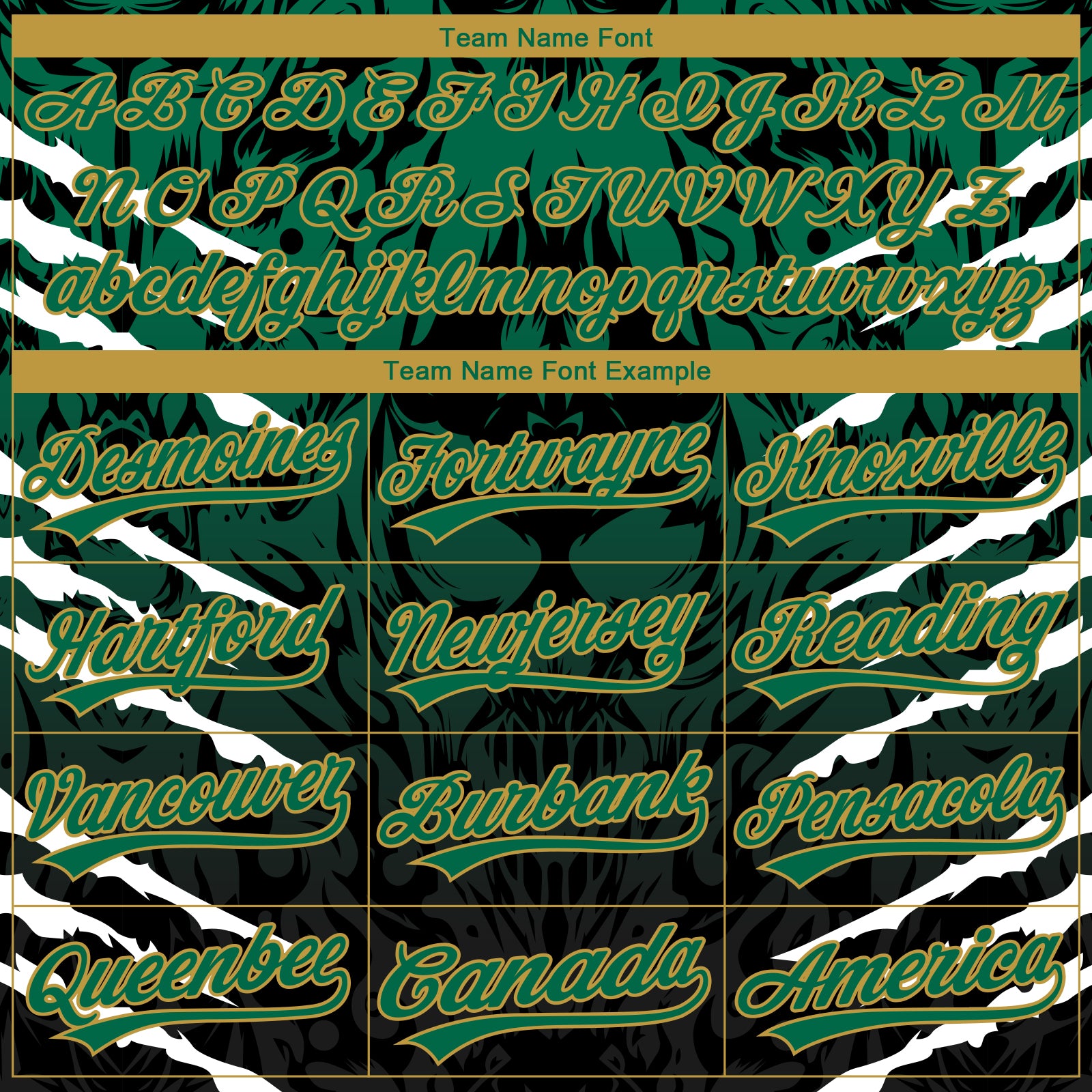 Custom Stitched Black Kelly Green-Old Gold 3D Pattern Design Leopardo Sports Pullover Sweatshirt Hoodie