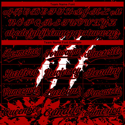 Custom Stitched Black Black-Red 3D Pattern Design Leopardo Scratch Sports Pullover Sweatshirt Hoodie