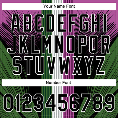 Custom Stitched Medium Purple Black White-Aurora Green 3D Pattern Design Wolf Sports Pullover Sweatshirt Hoodie