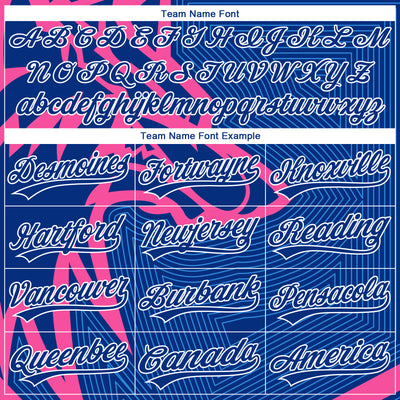 Custom Stitched Pink Royal-White 3D Pattern Design Wolf Sports Pullover Sweatshirt Hoodie