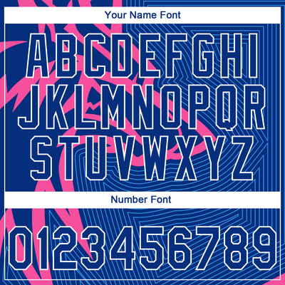 Custom Stitched Pink Royal-White 3D Pattern Design Wolf Sports Pullover Sweatshirt Hoodie