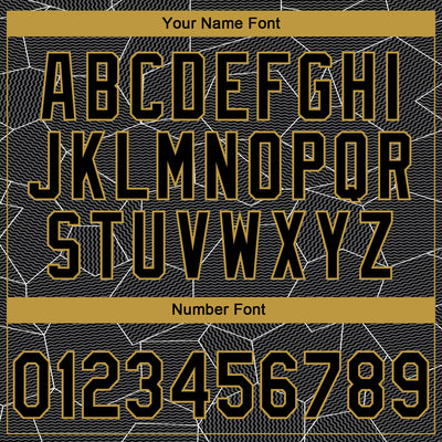 Custom Stitched Gray Black-Old Gold 3D Pattern Design Wolf Sports Pullover Sweatshirt Hoodie