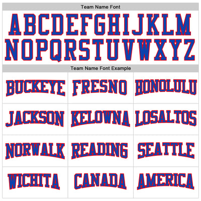 Custom White Thunder Blue-Fire Red 3D Pattern Design Game Day Stripe Sports Pullover Sweatshirt Hoodie