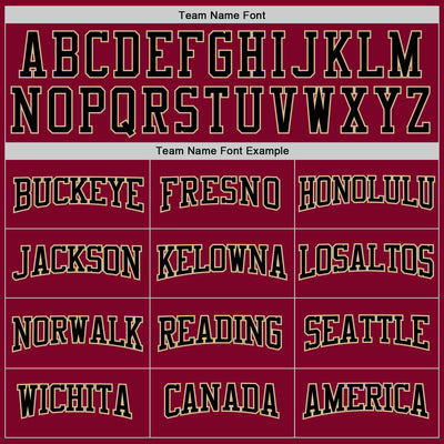 Custom Maroon Black-Vegas Gold 3D Pattern Design Game Day Arizona Inspired Sports Pullover Sweatshirt Hoodie