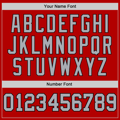 Custom Red Gray-Black 3D Pattern Design Game Day Carolina Inspired Sports Pullover Sweatshirt Hoodie