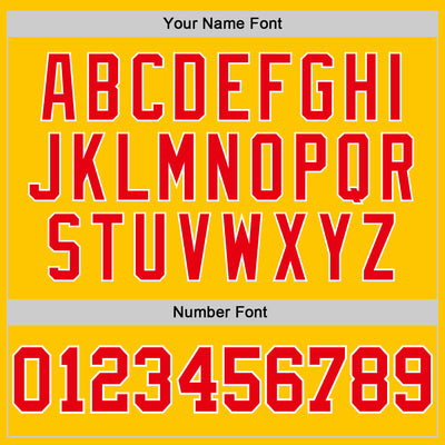 Custom Yellow Fire Red-White 3D Pattern Design Game Day Chicago Inspired Sports Pullover Sweatshirt Hoodie