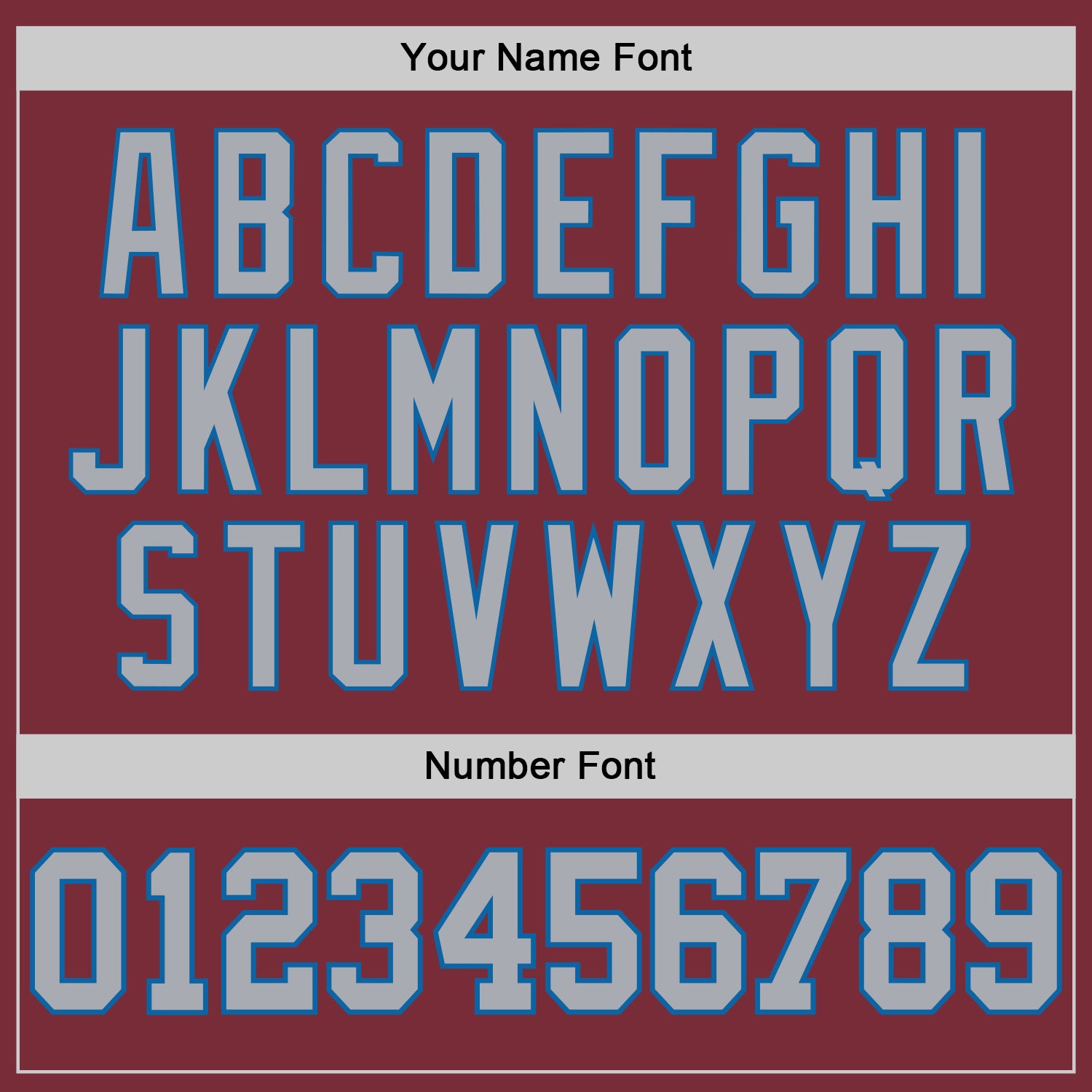 Custom Burgundy Gray-Blue 3D Pattern Design Game Day Colorado Inspired Sports Pullover Sweatshirt Hoodie