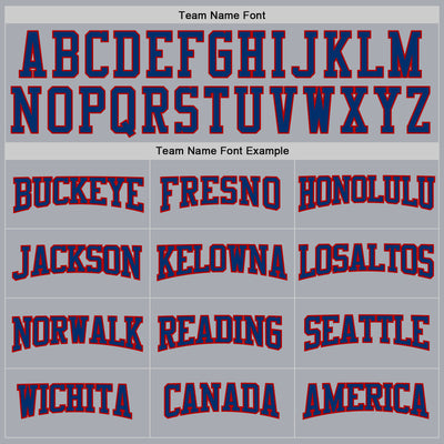 Custom Gray US Navy Blue-Red 3D Pattern Design Game Day Columbus Inspired Sports Pullover Sweatshirt Hoodie