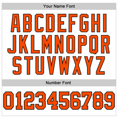 Custom White Orange-Black 3D Pattern Design Game Day Philadelphia Inspired Sports Pullover Sweatshirt Hoodie