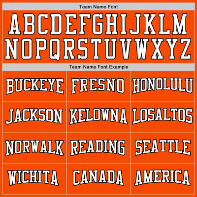 Custom Orange White-Black 3D Pattern Design Game Day Anaheim Inspired Sports Pullover Sweatshirt Hoodie