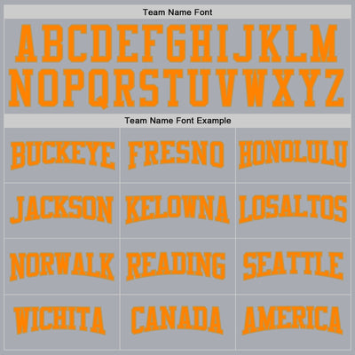 Custom Gray Bay Orange-Old Gold 3D Pattern Design Game Day Anaheim Inspired Sports Pullover Sweatshirt Hoodie