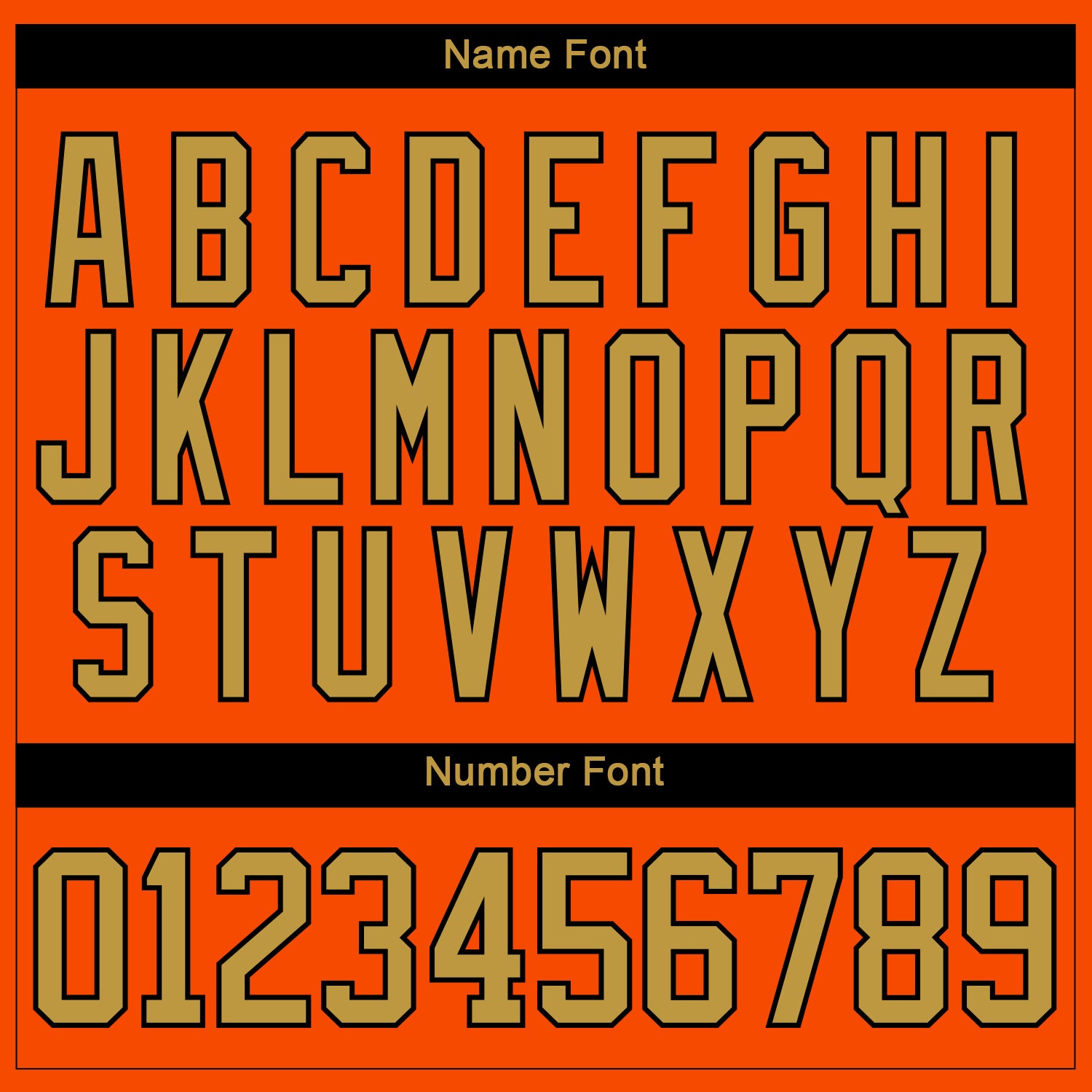 Custom Orange Old Gold-Black 3D Pattern Fragment Art Hockey Lace Neck Jersey