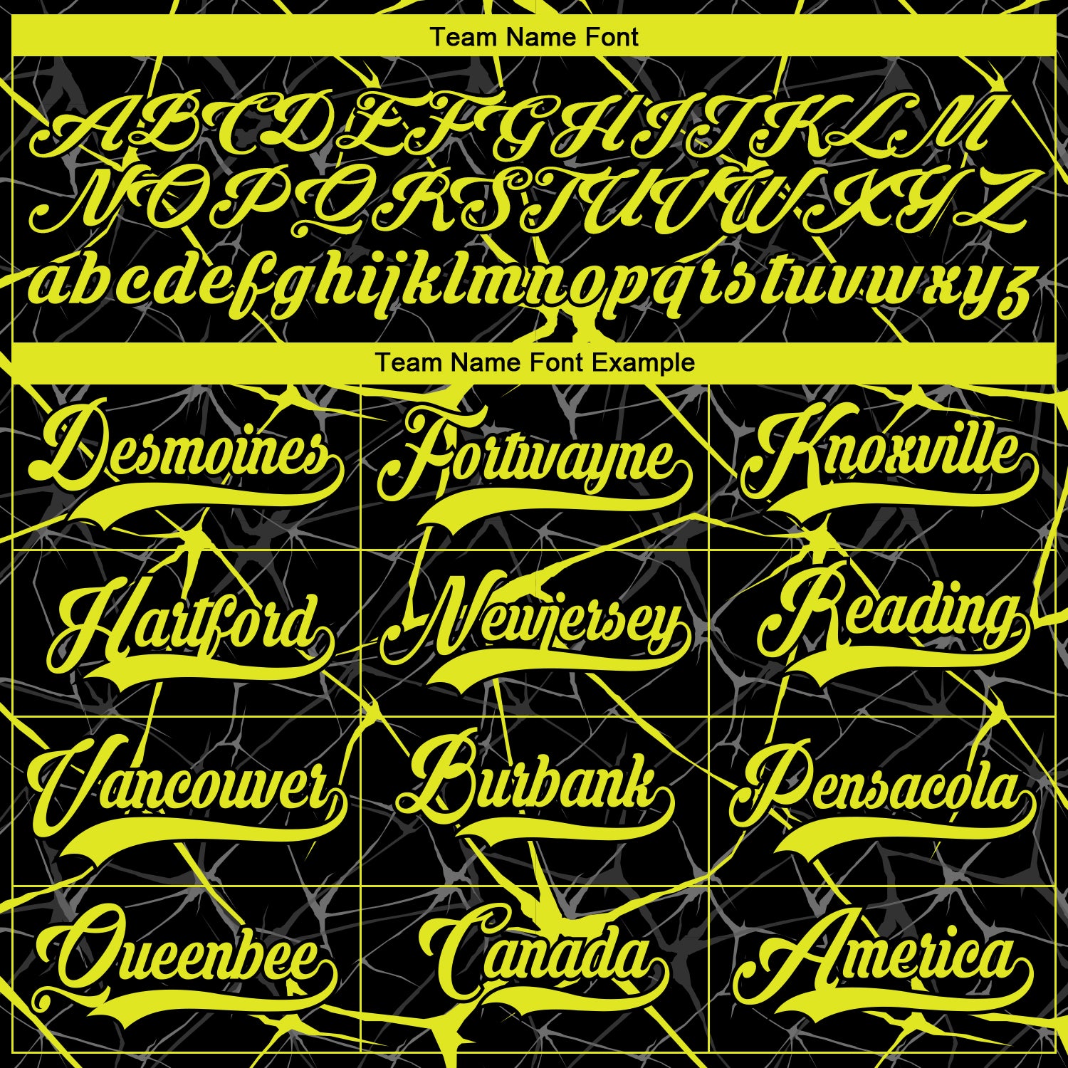 Custom Black Neon Yellow-Teal 3D Pattern Abstract Network Hockey Lace Neck Jersey