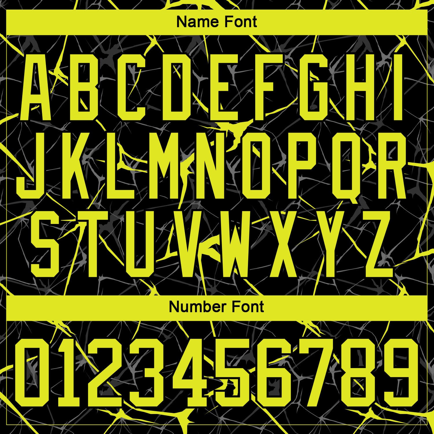 Custom Black Neon Yellow-Teal 3D Pattern Abstract Network Hockey Lace Neck Jersey