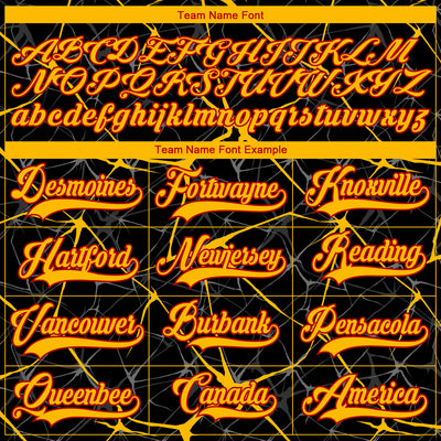 Custom Black Gold-Red 3D Pattern Abstract Network Hockey Lace Neck Jersey