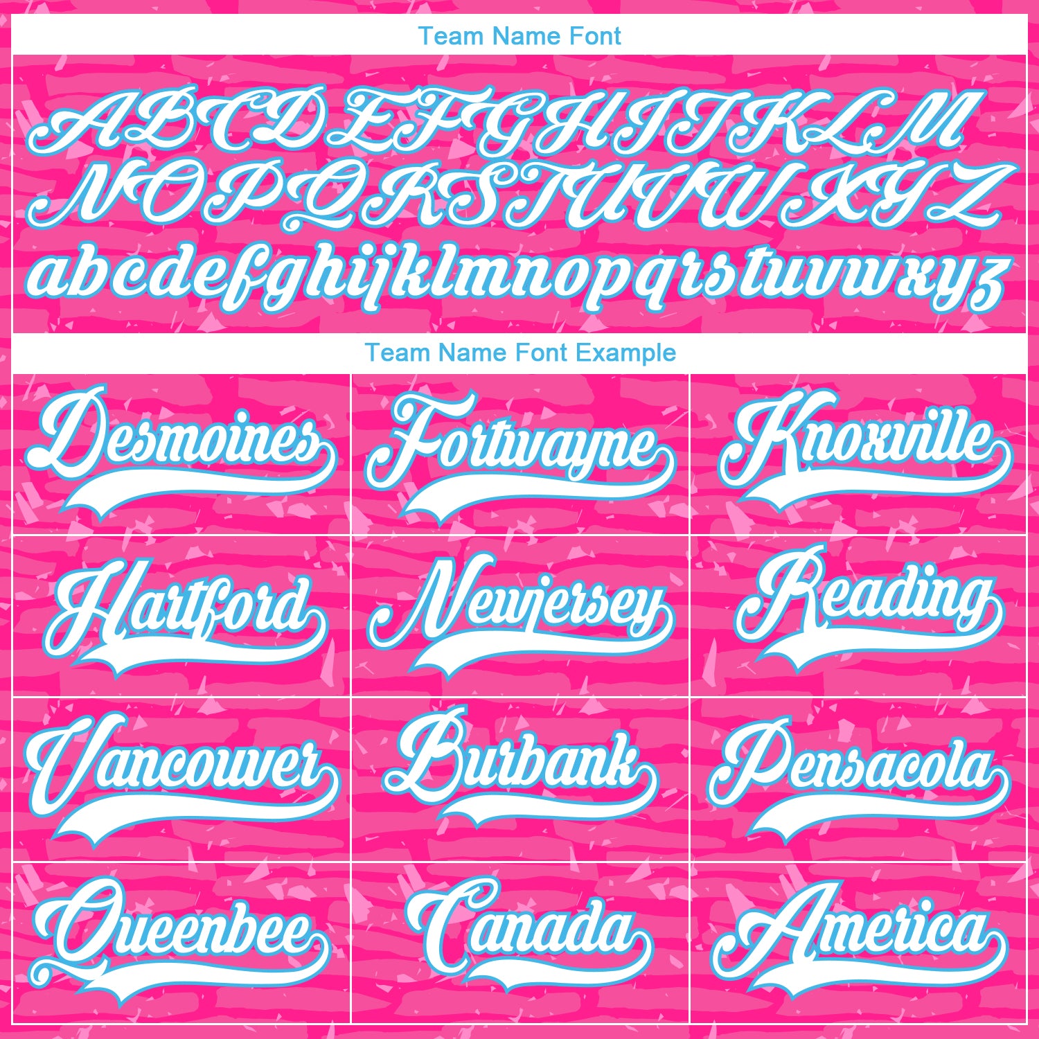 Custom Pink White-Sky Blue 3D Pattern Fragment Art Hockey Lace Neck Jersey