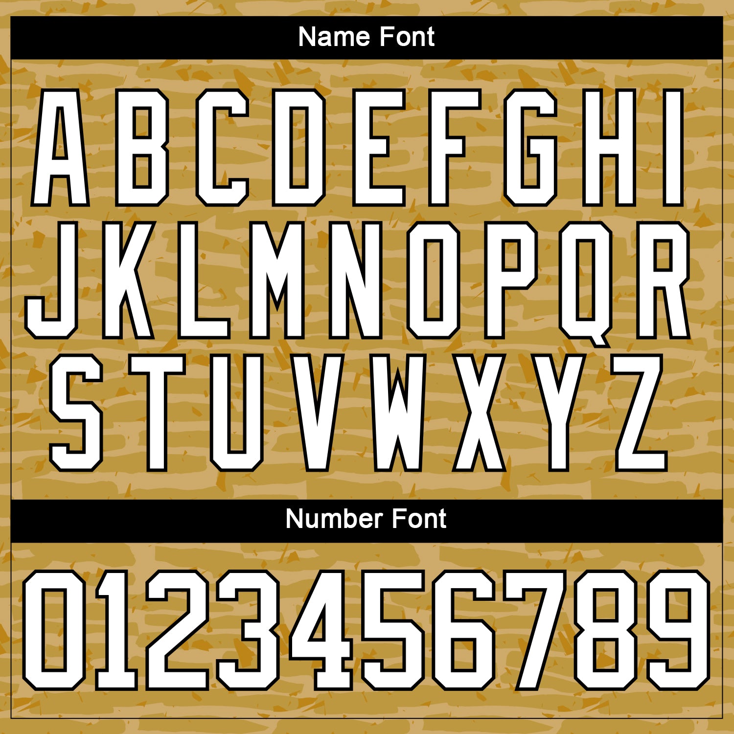 Custom Old Gold White-Black 3D Pattern Fragment Art Hockey Lace Neck Jersey