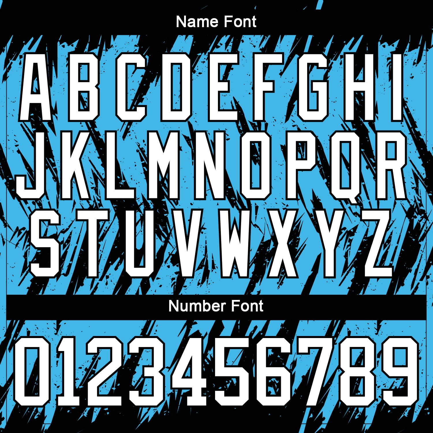 Custom Sky Blue White-Black 3D Pattern Splash Art Hockey Lace Neck Jersey