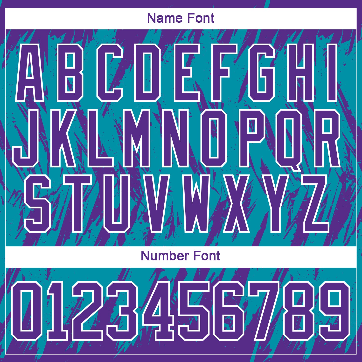 Custom Teal Purple-White 3D Pattern Splash Art Hockey Lace Neck Jersey