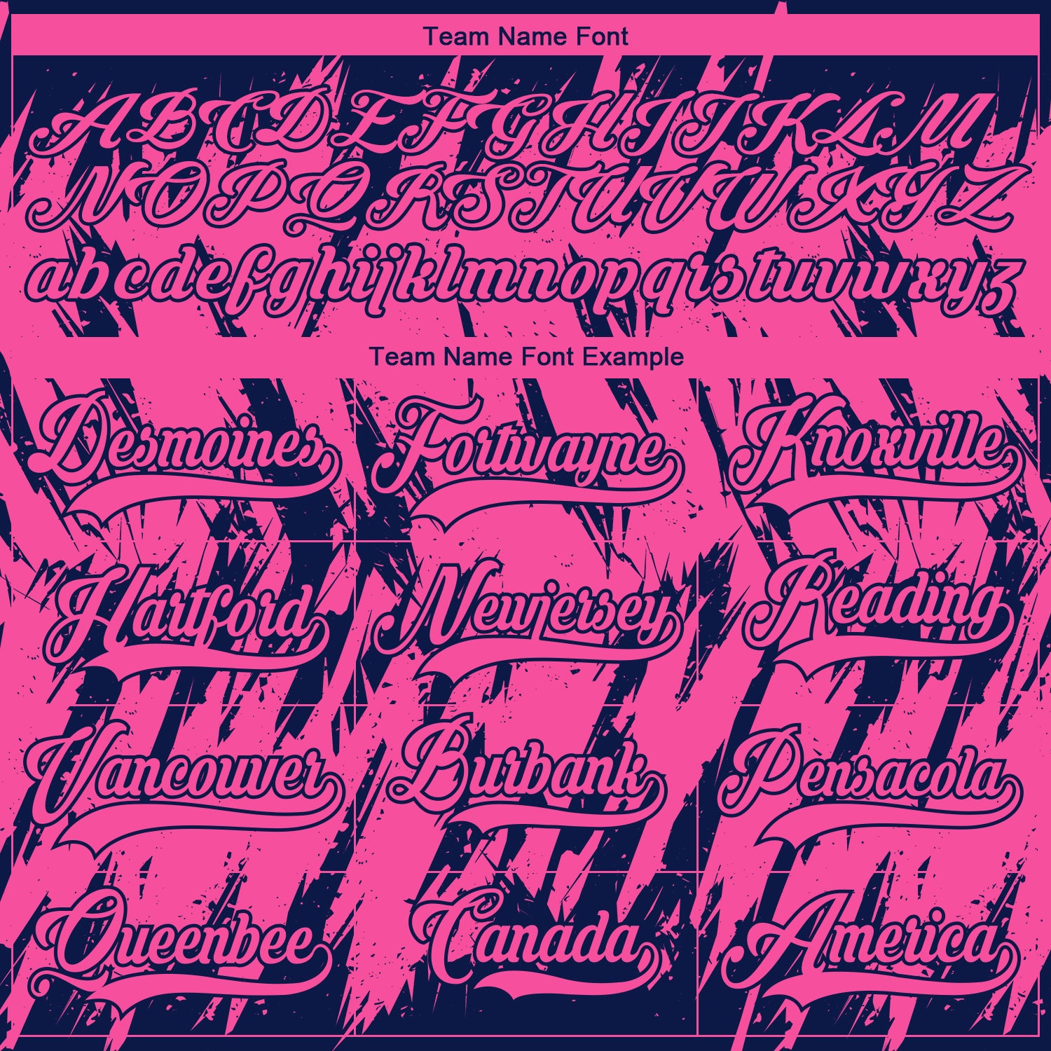 Custom Pink Navy-White 3D Pattern Splash Art Hockey Lace Neck Jersey