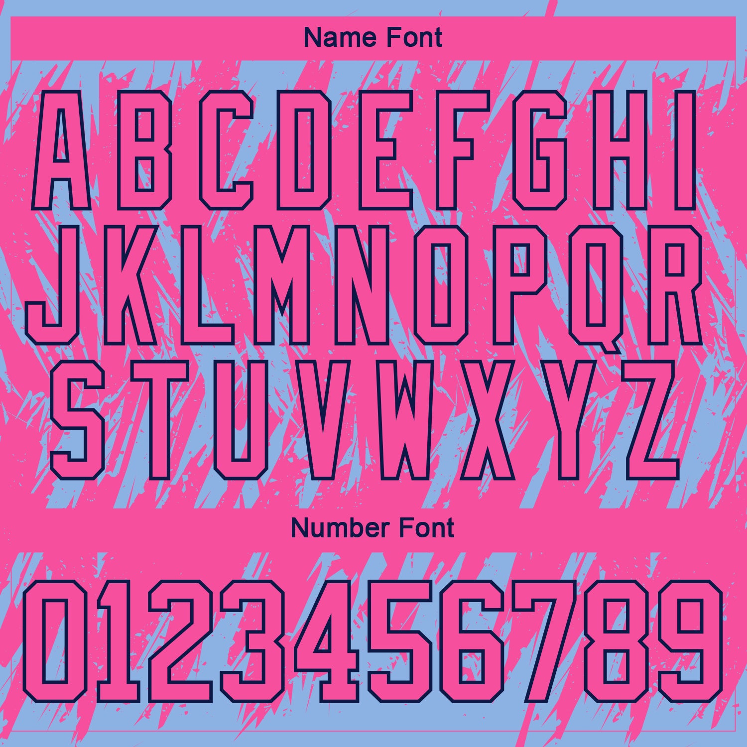 Custom Pink Light Blue Navy-White 3D Pattern Splash Art Hockey Lace Neck Jersey