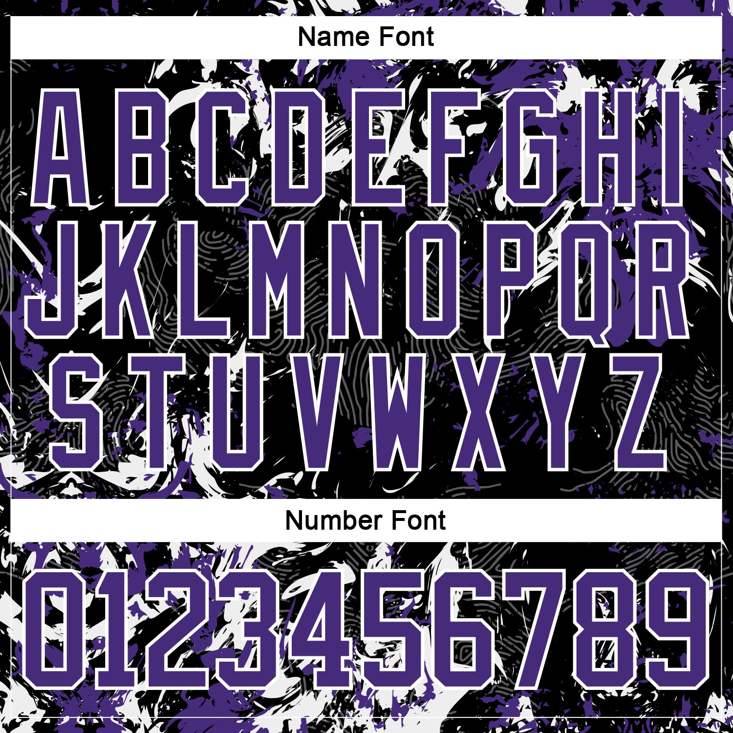 Custom Black Purple-White 3D Fluid Art Splash Hockey Lace Neck Jersey