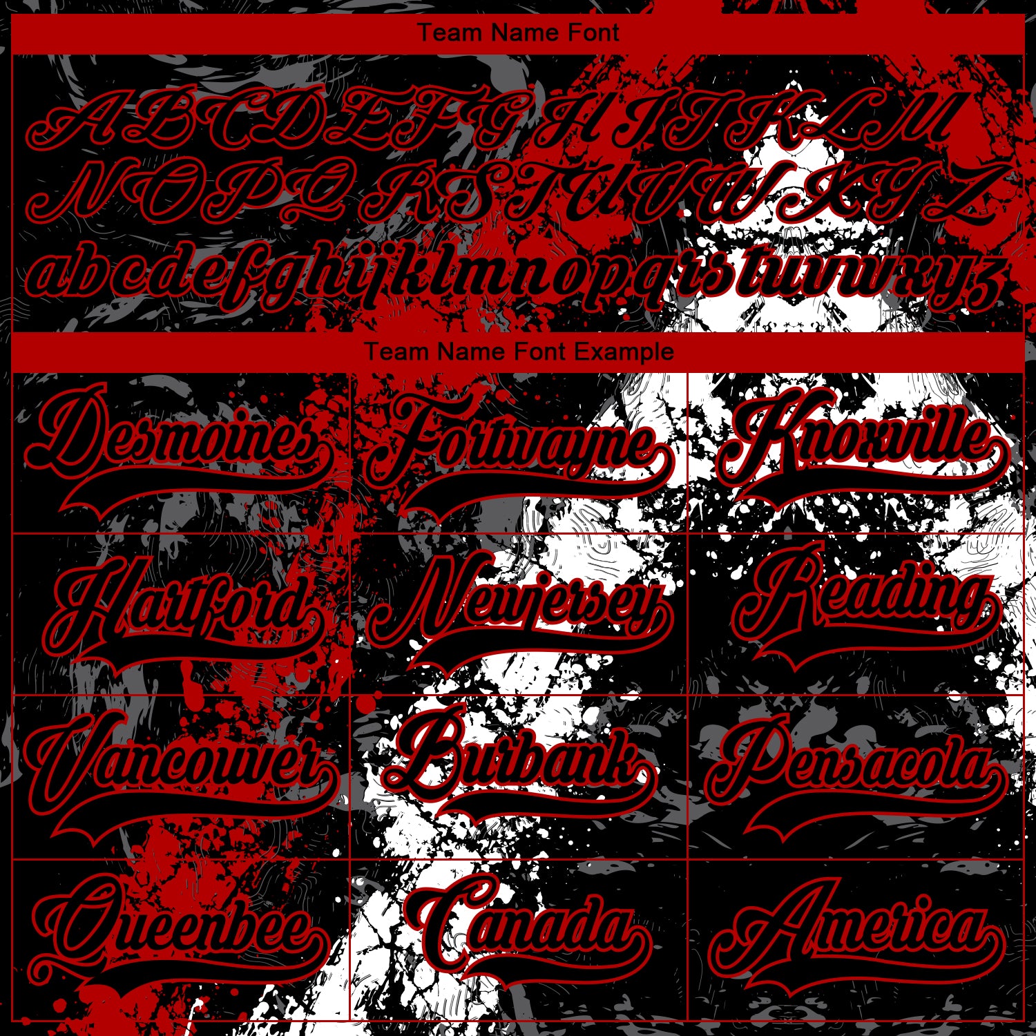 Custom Black Red-White 3D Splash Art Hockey Lace Neck Jersey