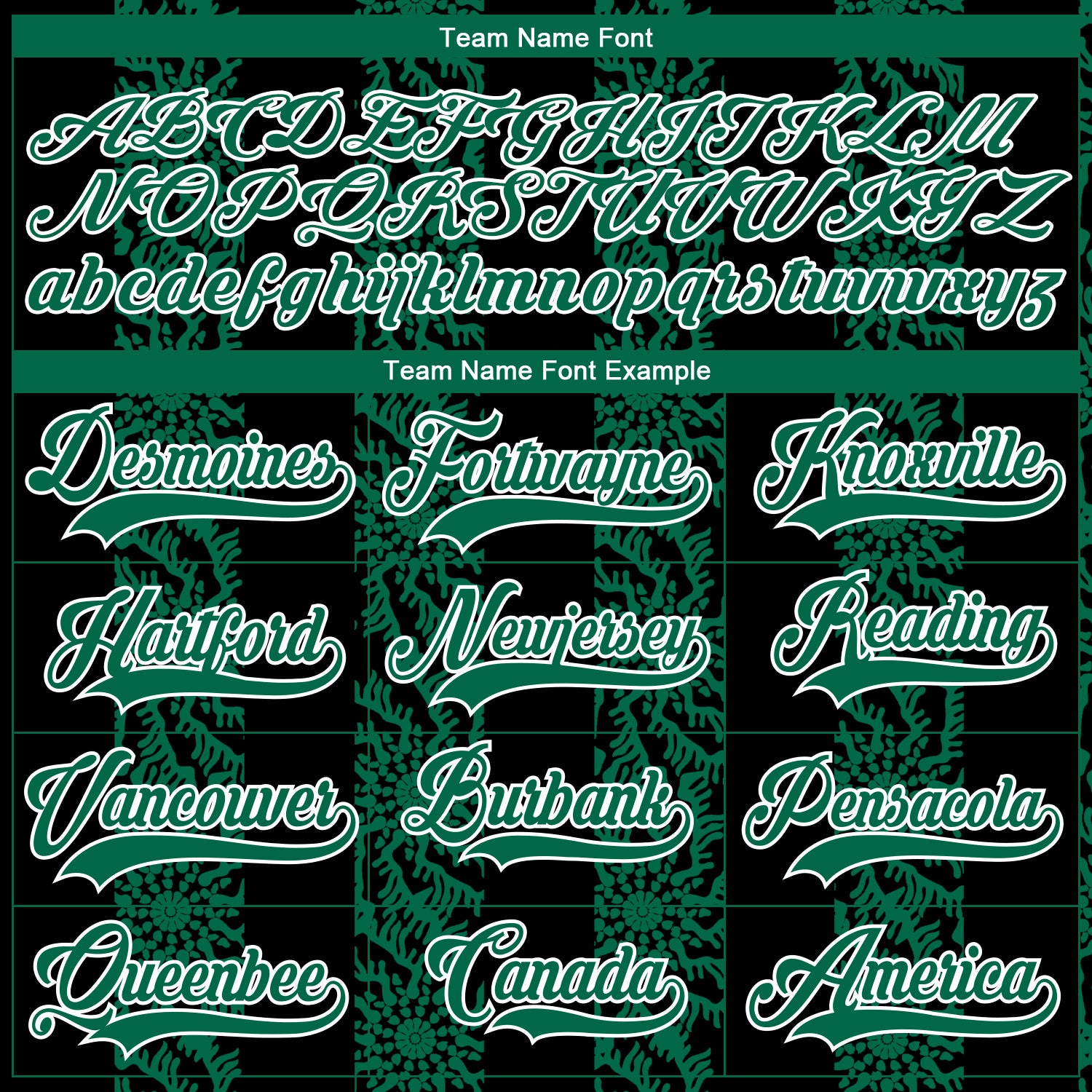 Custom Black Kelly Green-White 3D Pattern Abstract Shape Hockey Lace Neck Jersey