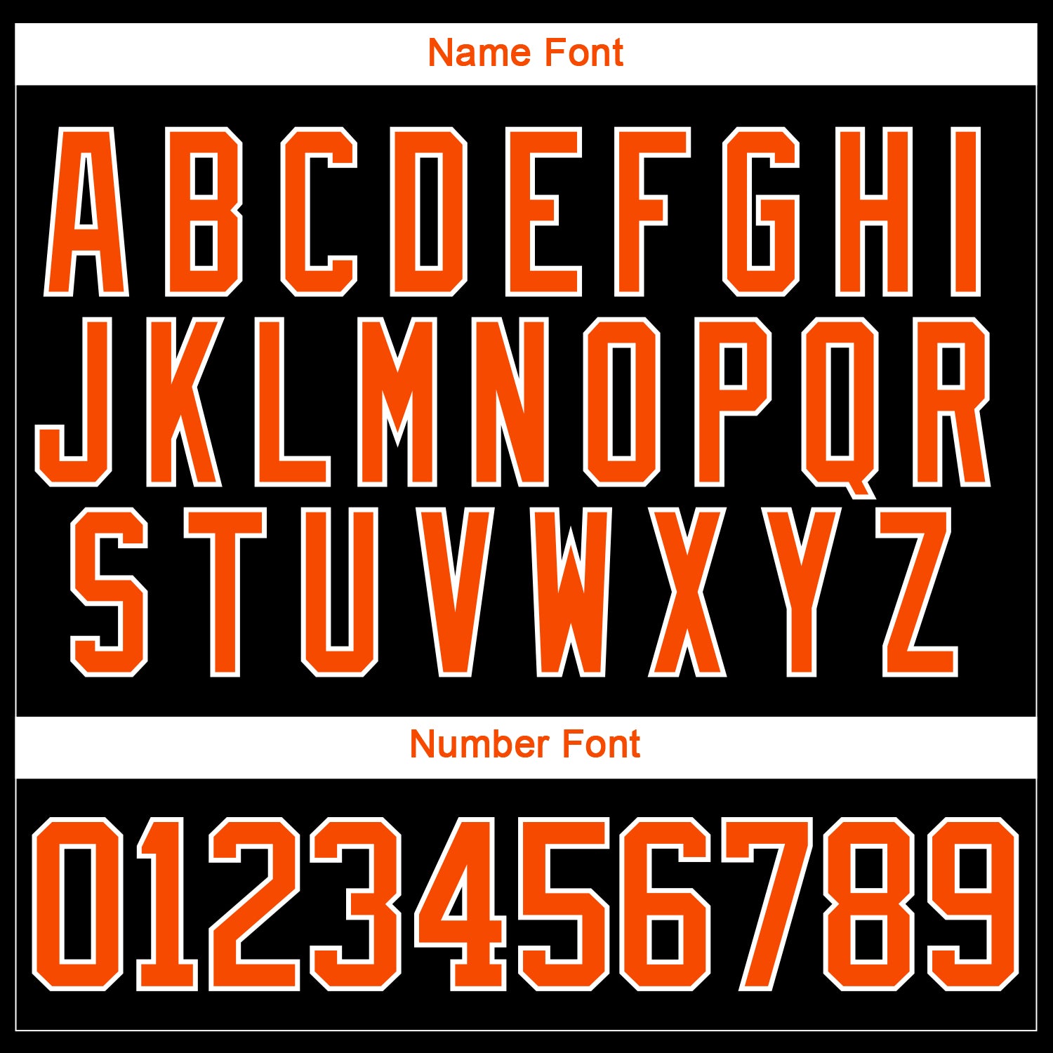 Custom Black Orange-White 3D Pattern Abstract Shape Hockey Lace Neck Jersey