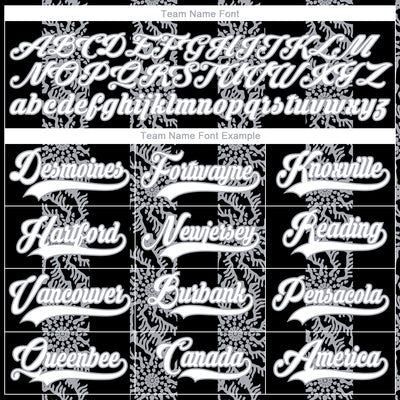 Custom Black White-Gray 3D Pattern Abstract Shape Hockey Lace Neck Jersey