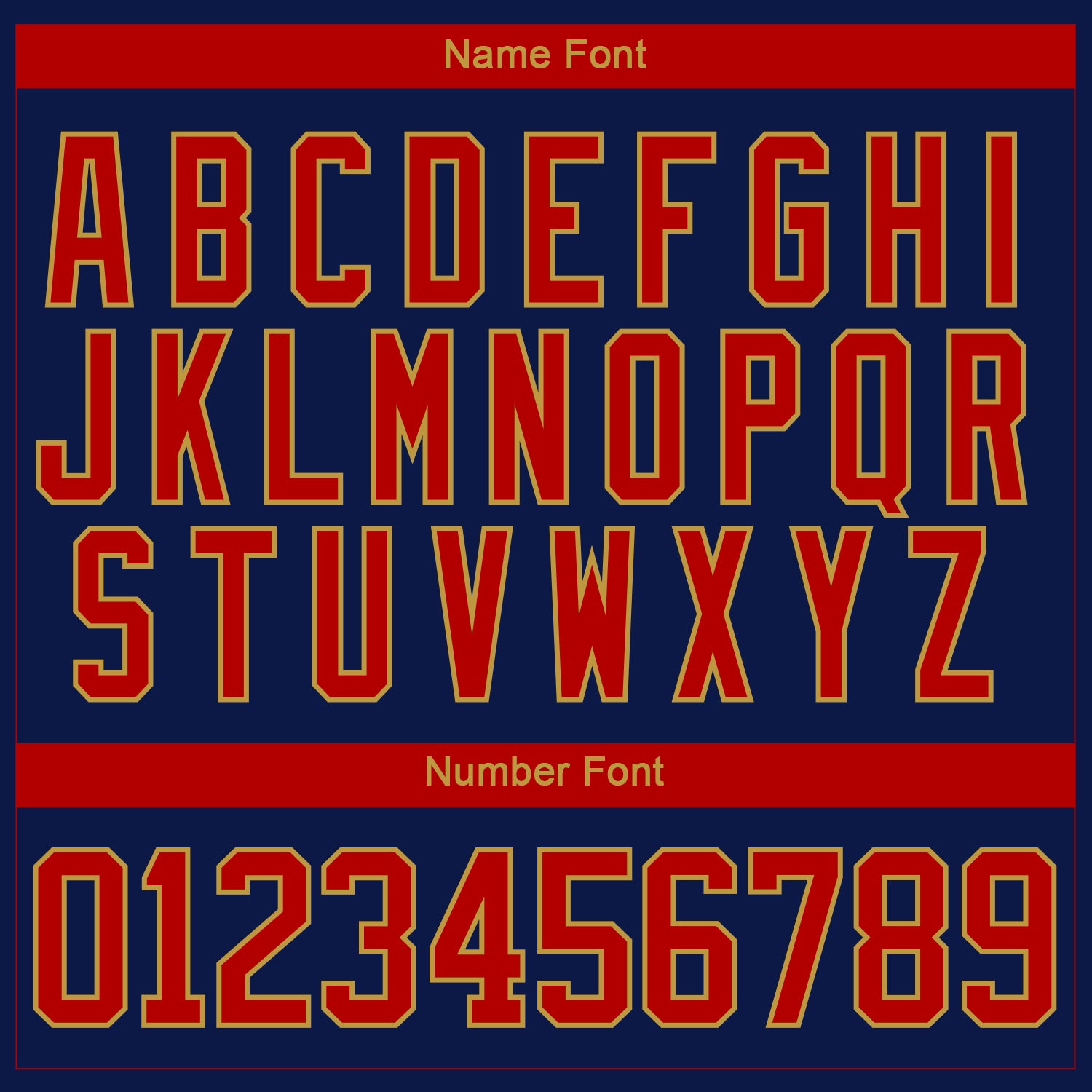 Custom Navy Red Old Gold-White 3D Pattern Abstract Shape Hockey Lace Neck Jersey