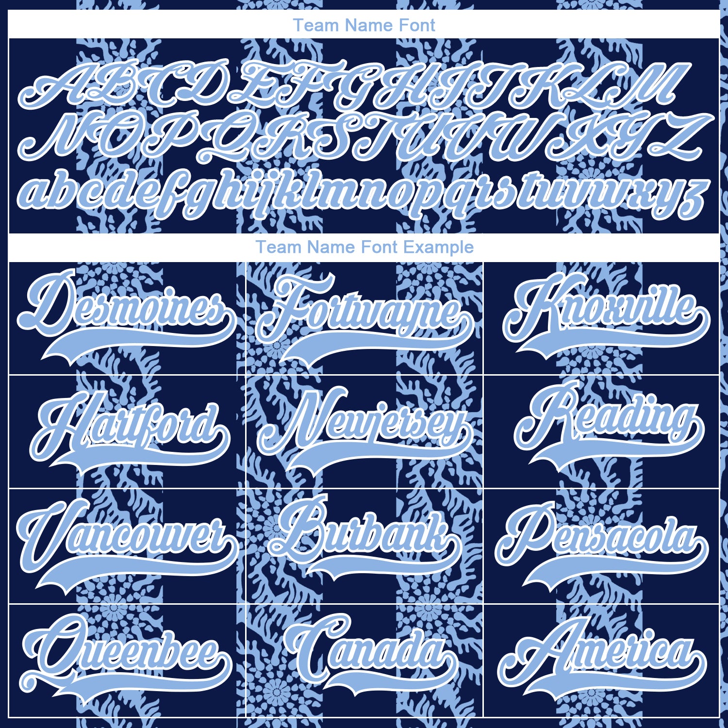 Custom Navy Light Blue-White 3D Pattern Abstract Shape Hockey Lace Neck Jersey