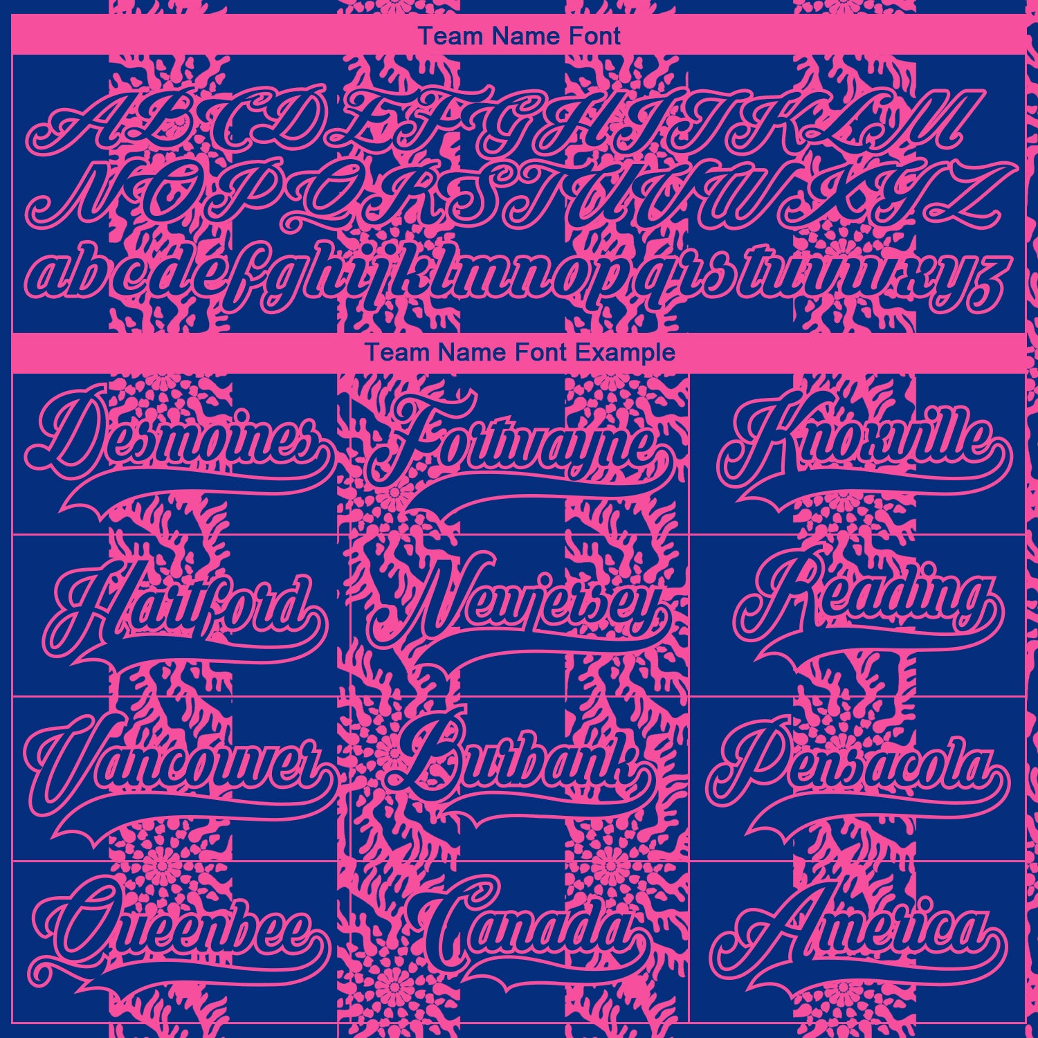 Custom Royal Pink-White 3D Pattern Abstract Shape Hockey Lace Neck Jersey