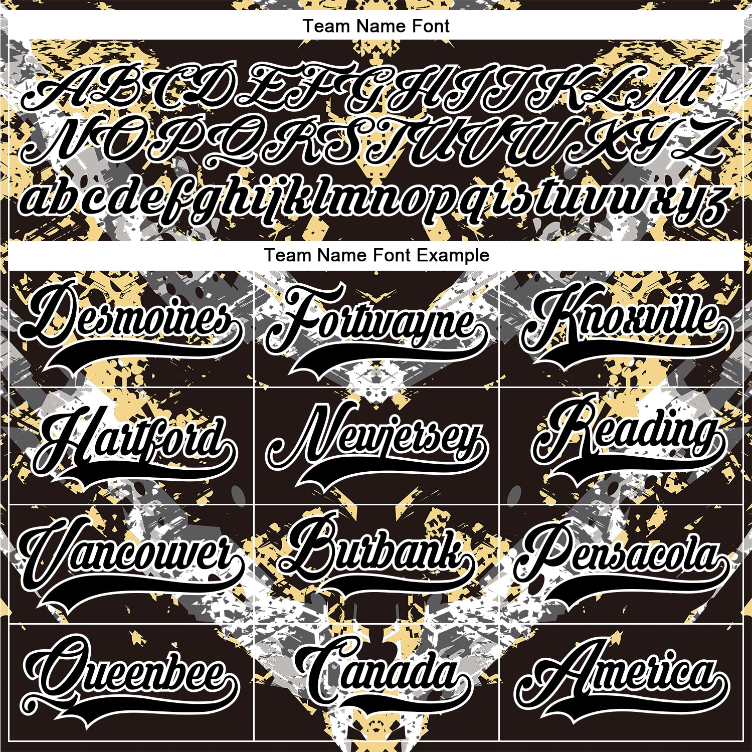 Custom Black Vegas Gold-White 3D Pattern Abstract Grunge Hockey Lace Neck Jersey