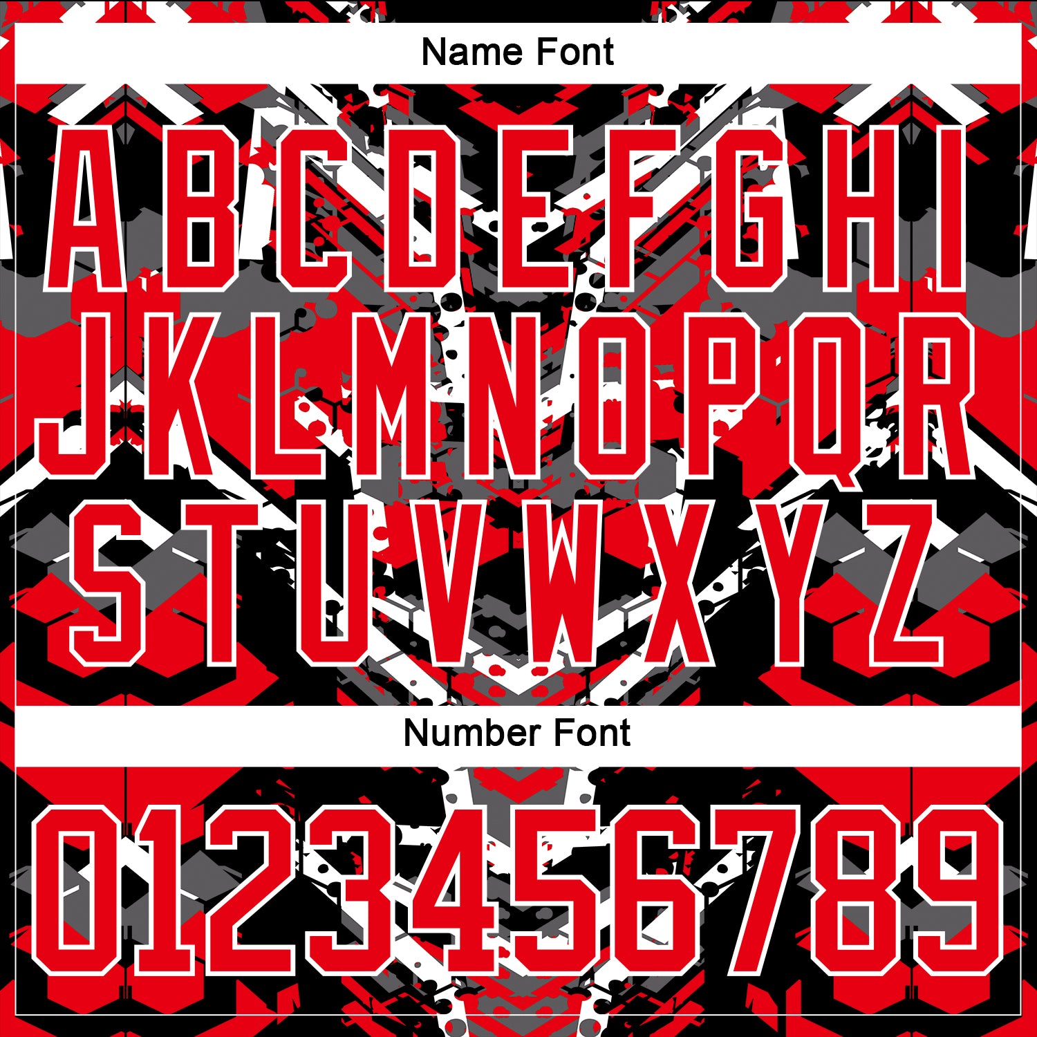 Custom Black Fire Red-White 3D Pattern Abstract Grunge Hockey Lace Neck Jersey