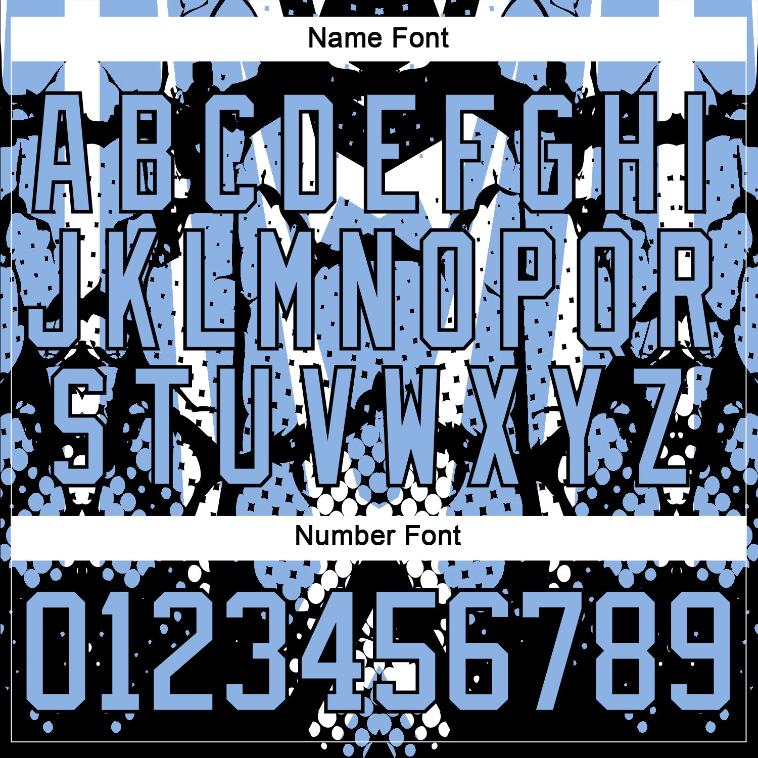 Custom Light Blue Black-White 3D Pattern Abstract Hockey Lace Neck Jersey