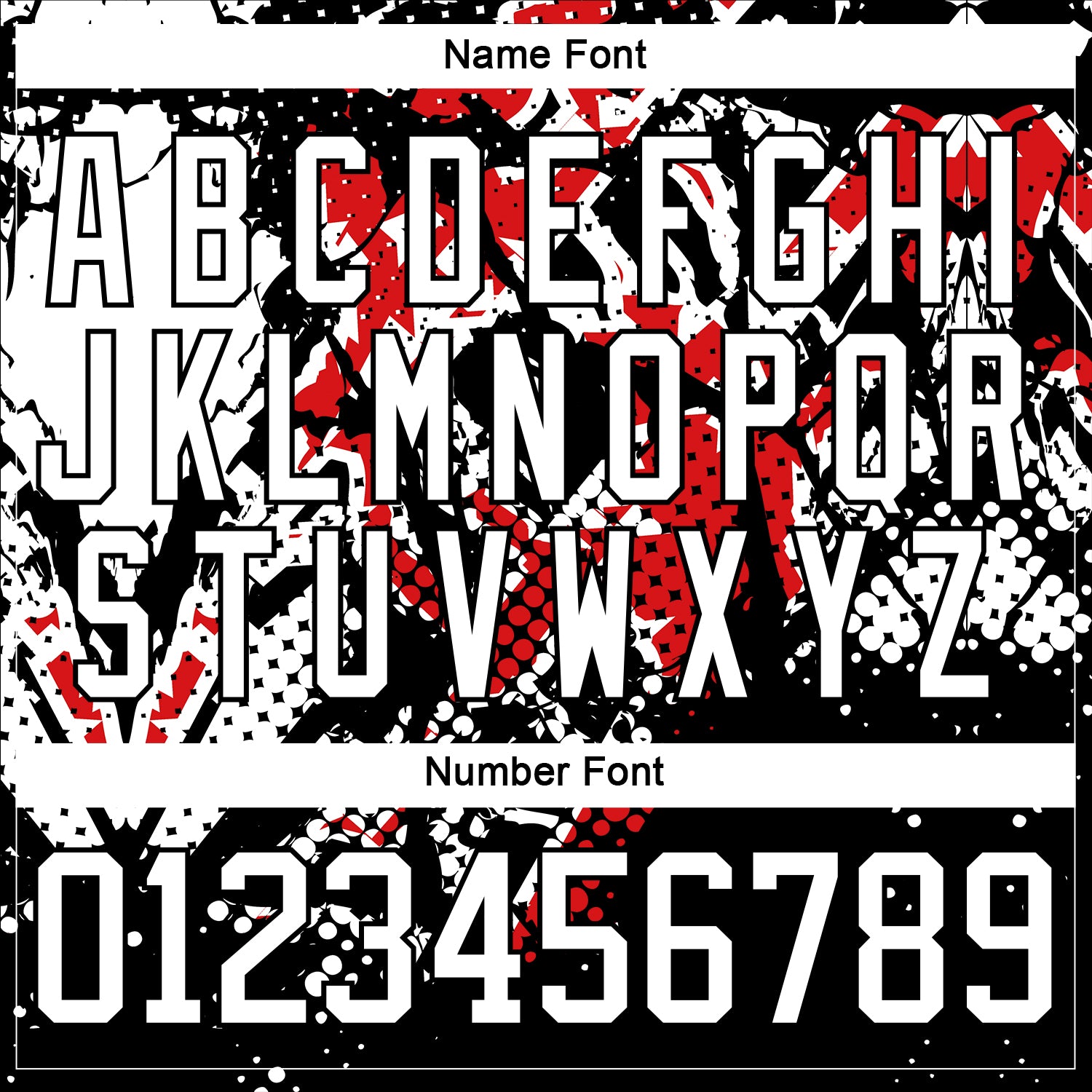 Custom Black White-Fire Red 3D Pattern Abstract Grunge Hockey Lace Neck Jersey