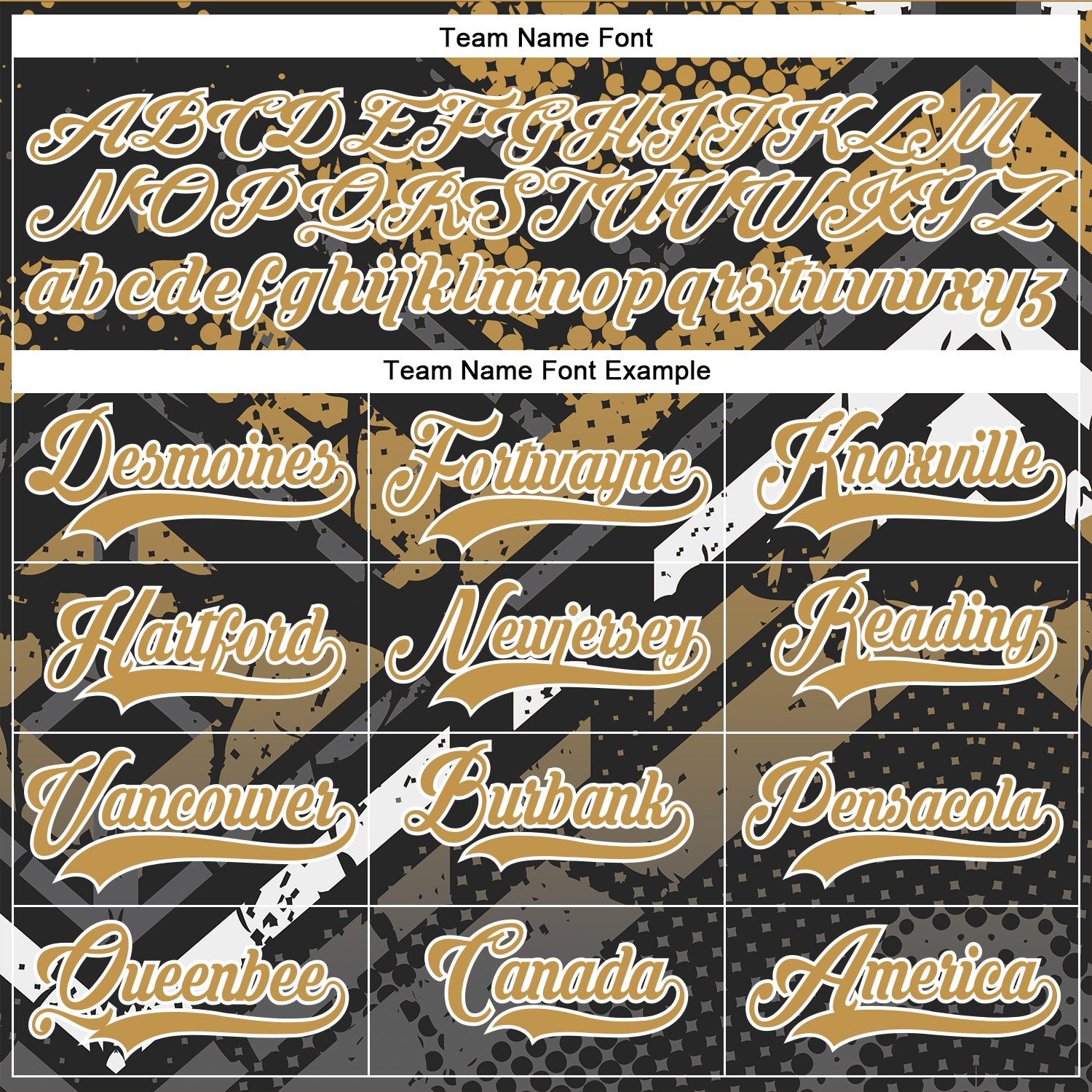 Custom Old Gold Gray Black-White 3D Pattern Abstract Grunge Hockey Lace Neck Jersey