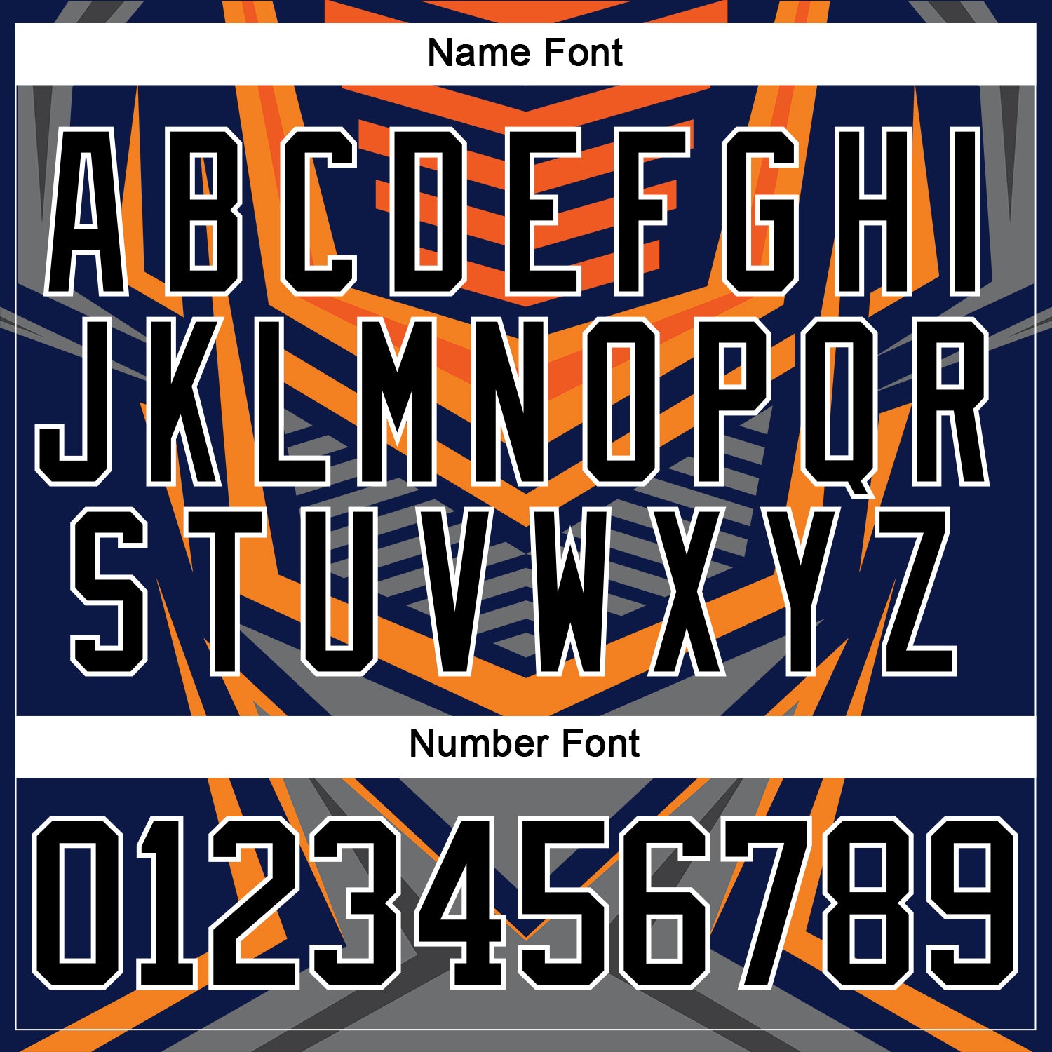 Custom Gray Black Orange-White 3D Pattern Cyber Mecha E-sport Hockey Jersey